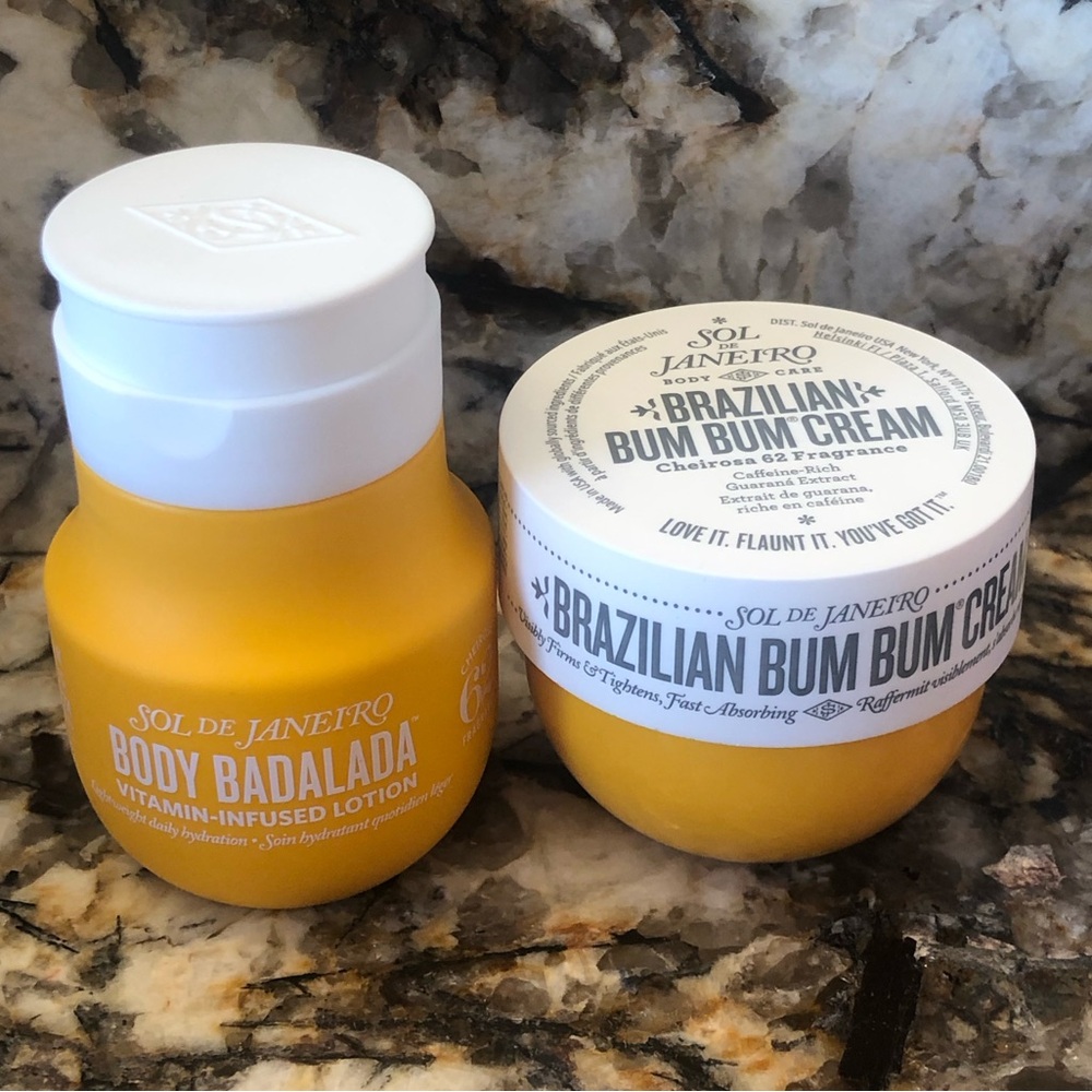 Sol de Janeiro Body Badalada + Brazilian Bum Bum Cream Bundle Set Cheirosa 62